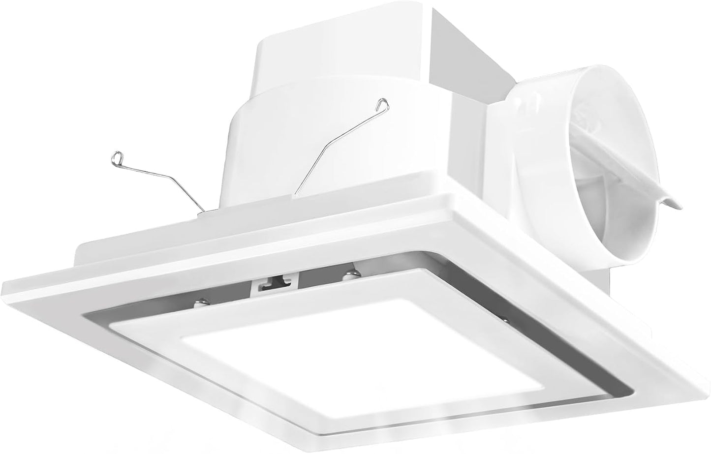 Extractor baño 10pulg luz LED 110CFM montaje techo