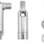 2 Adaptadores Luz Techo Inclinado Varilla Conector Ajustable