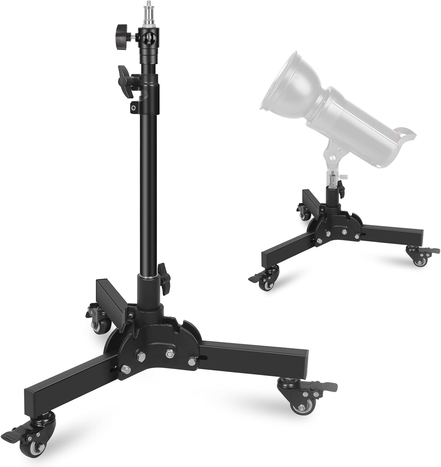 Soporte luz piso plegable 23.8-32.9pulg para softbox