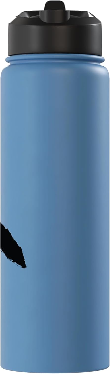 Botella agua acero inox aislada Aruba