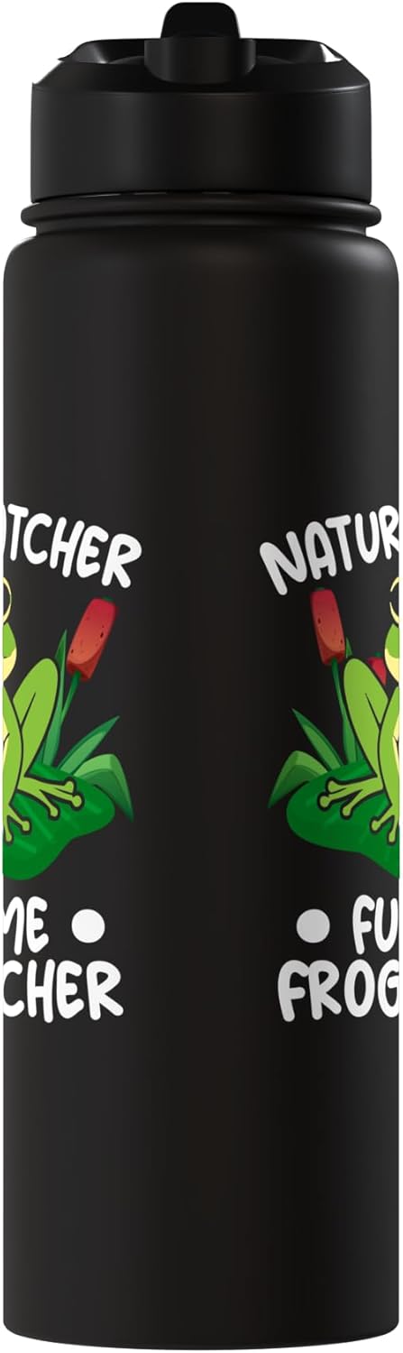 Botella de agua aislada de acero inoxidable Frog Catcher