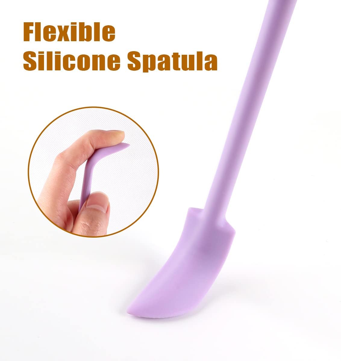 Set 9 Espátulas Silicona para Maquillaje y Lociones