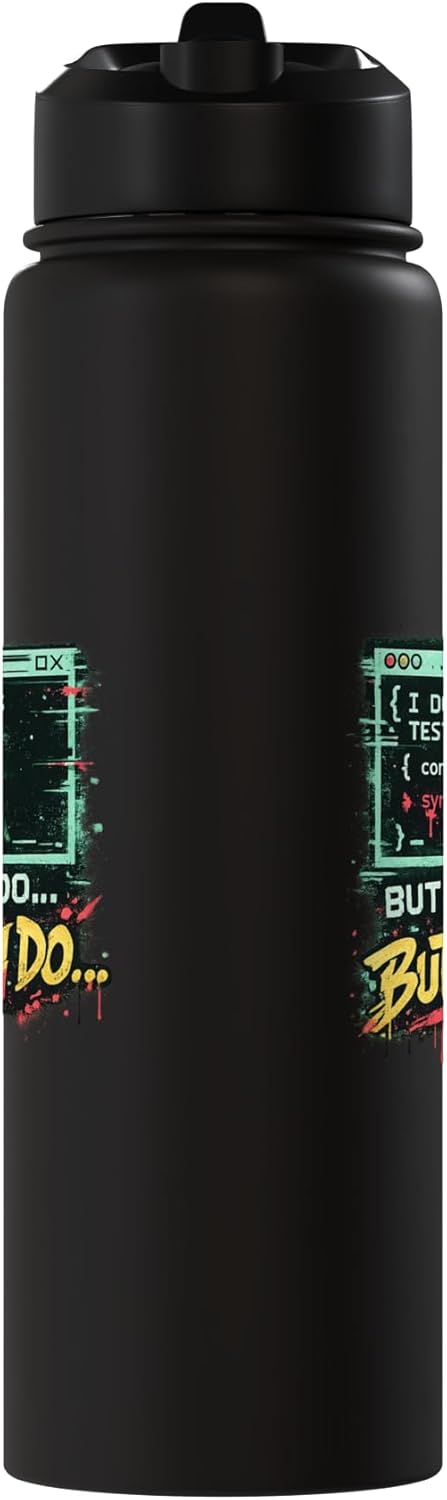 Botella agua acero inox aislada para desarrollo