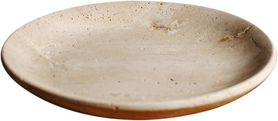 Plato de postre de mármol natural para fiestas y eventos