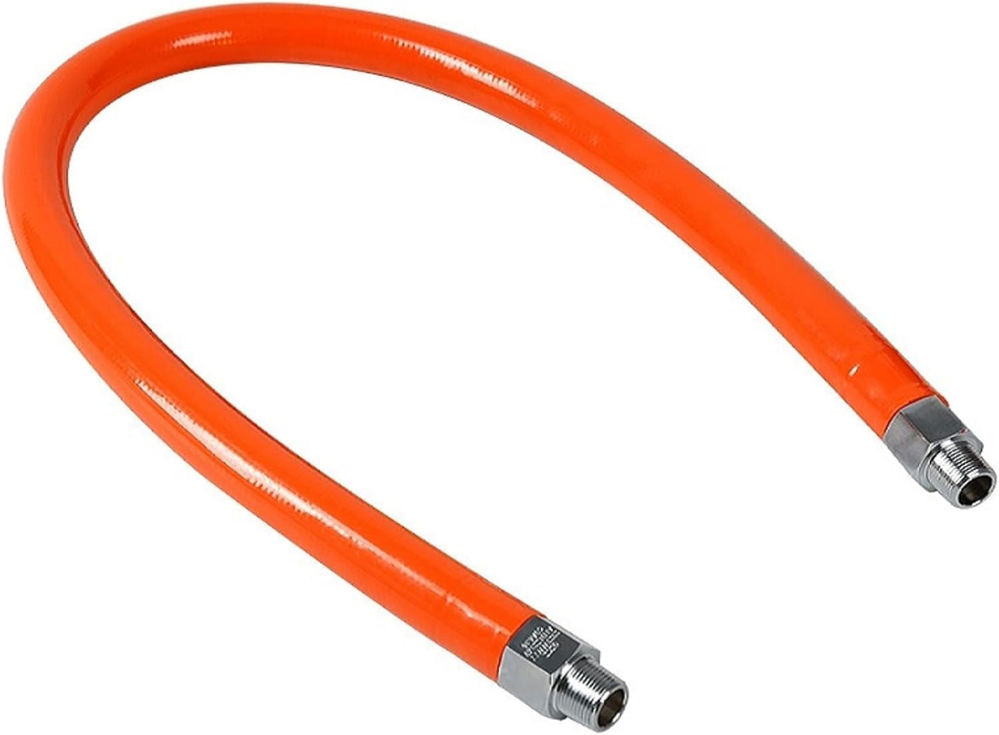 Kit conector gas 48pulg 3/4 con codos y válvula latón