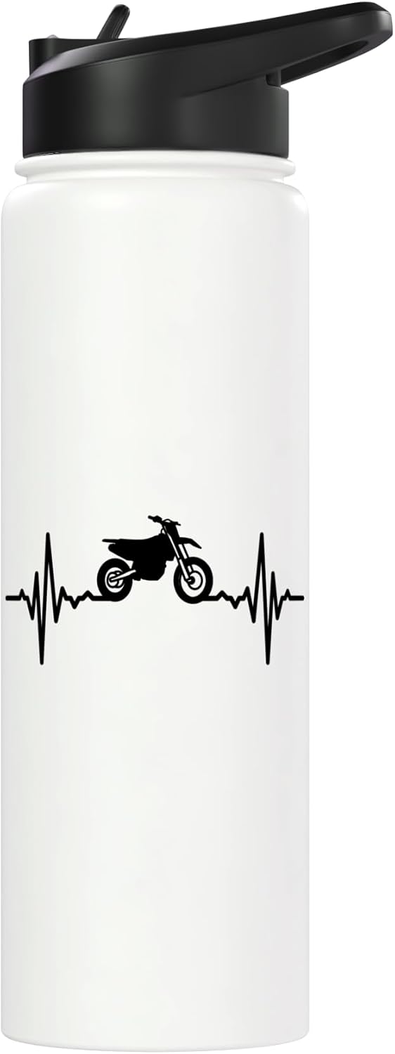 Botella de agua aislada para motocicleta de acero inoxidable
