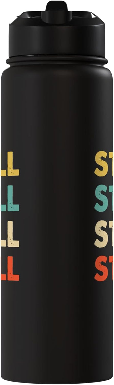 Botella agua acero inox aislada Stull Name