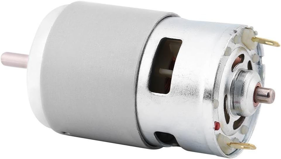 Motor DC cepillado 12V 12000RPM 100W alta potencia