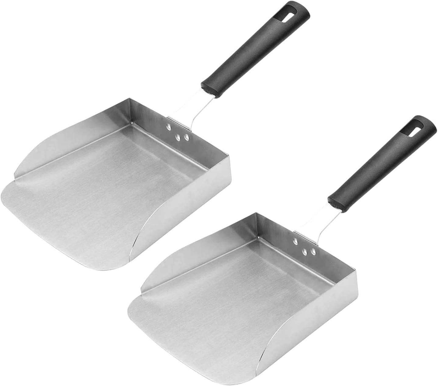 Cuchara acero inox para parrilla Hibachi y arroz frito
