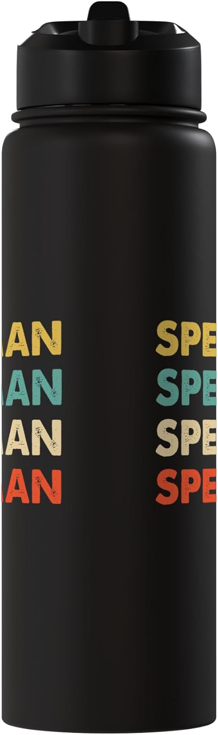 Botella agua acero inox aislada Spellman