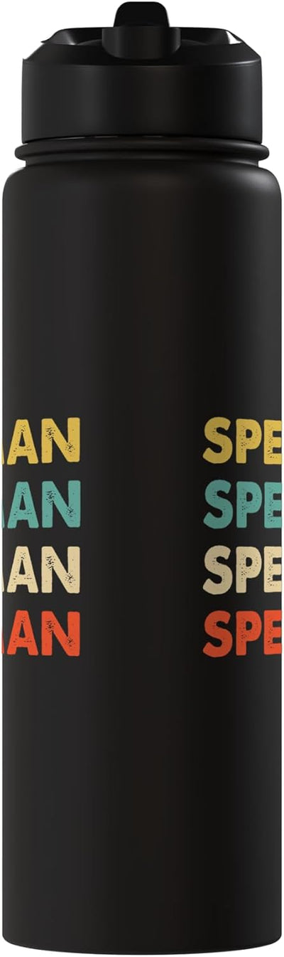 Botella agua acero inox aislada Spellman