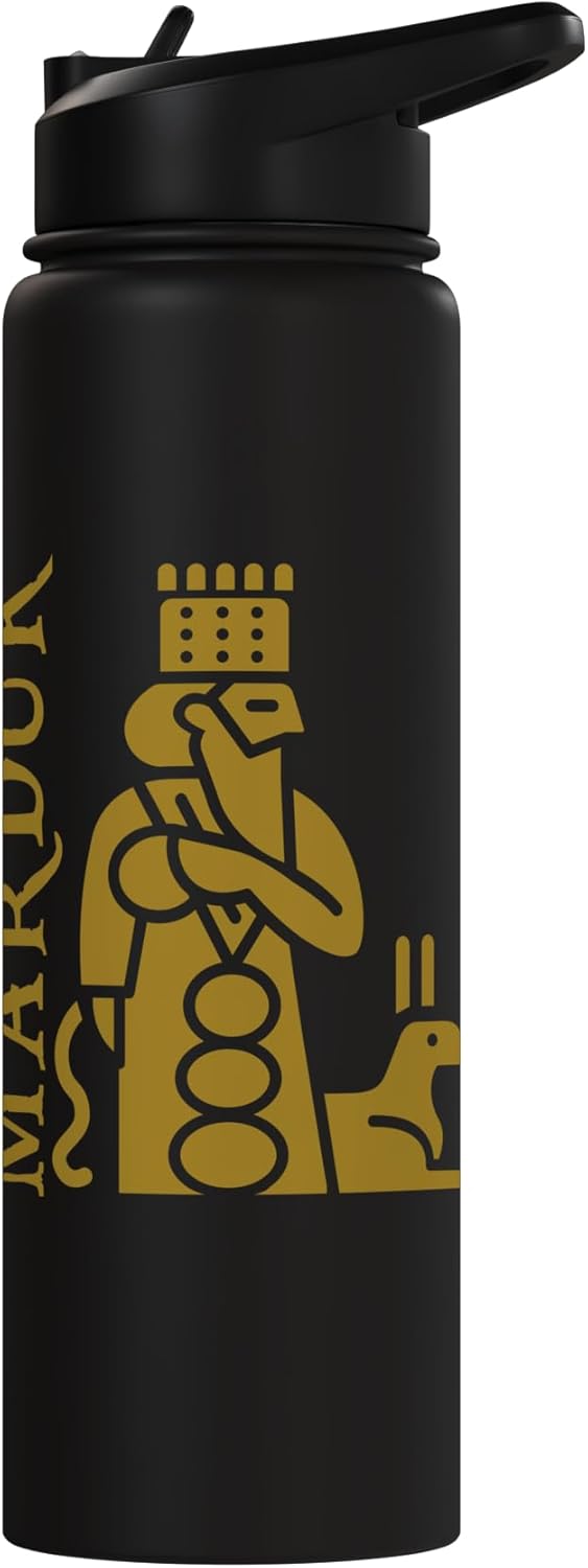 Botella de agua acero inoxidable Marduk dios antiguo Babilonia
