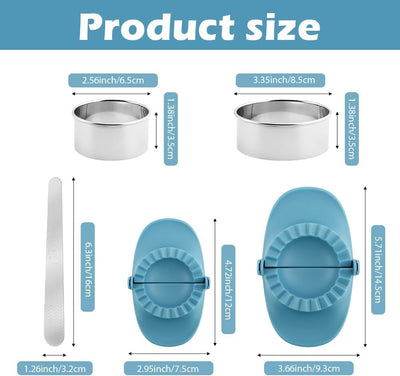 Máquina para hacer empanadas y albóndigas con cortador de masa