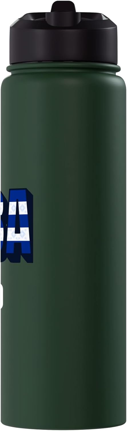 Botella agua acero inox aislada Cuba Libre Freedom