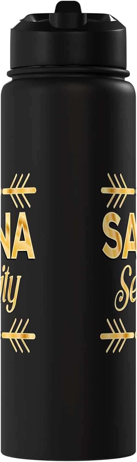 Botella de agua aislada de acero inoxidable