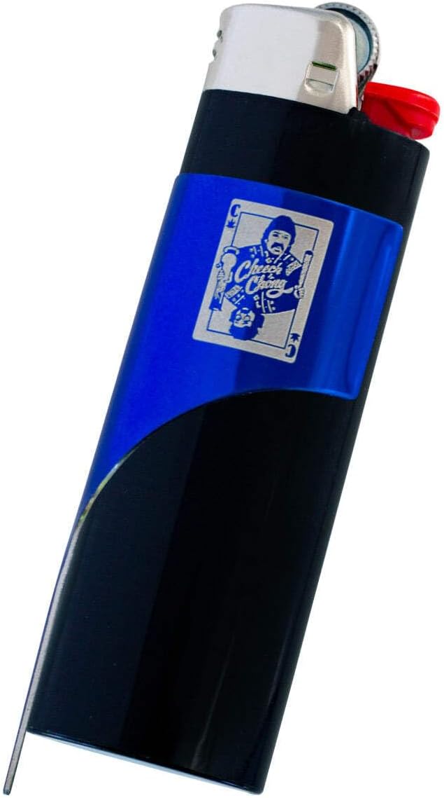 Herramienta multiusos metal encendedor azul sin encendedor