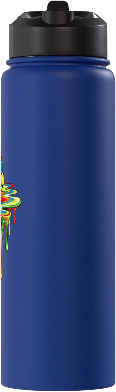 Bote de agua acero inoxidable aislado Rubic's Magic Melting Cube