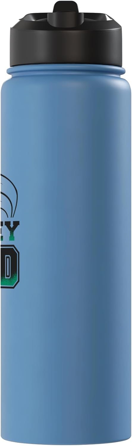 Botella de agua acero inoxidable para padre de jugador de hockey
