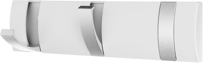 Perchero pared aluminio 9pulg flotante para abrigos