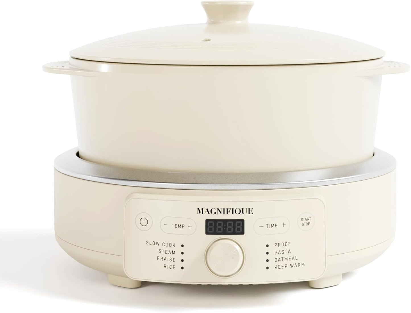 Olla Claypot 5qt con cazuela 8en1 programable horno holandés
