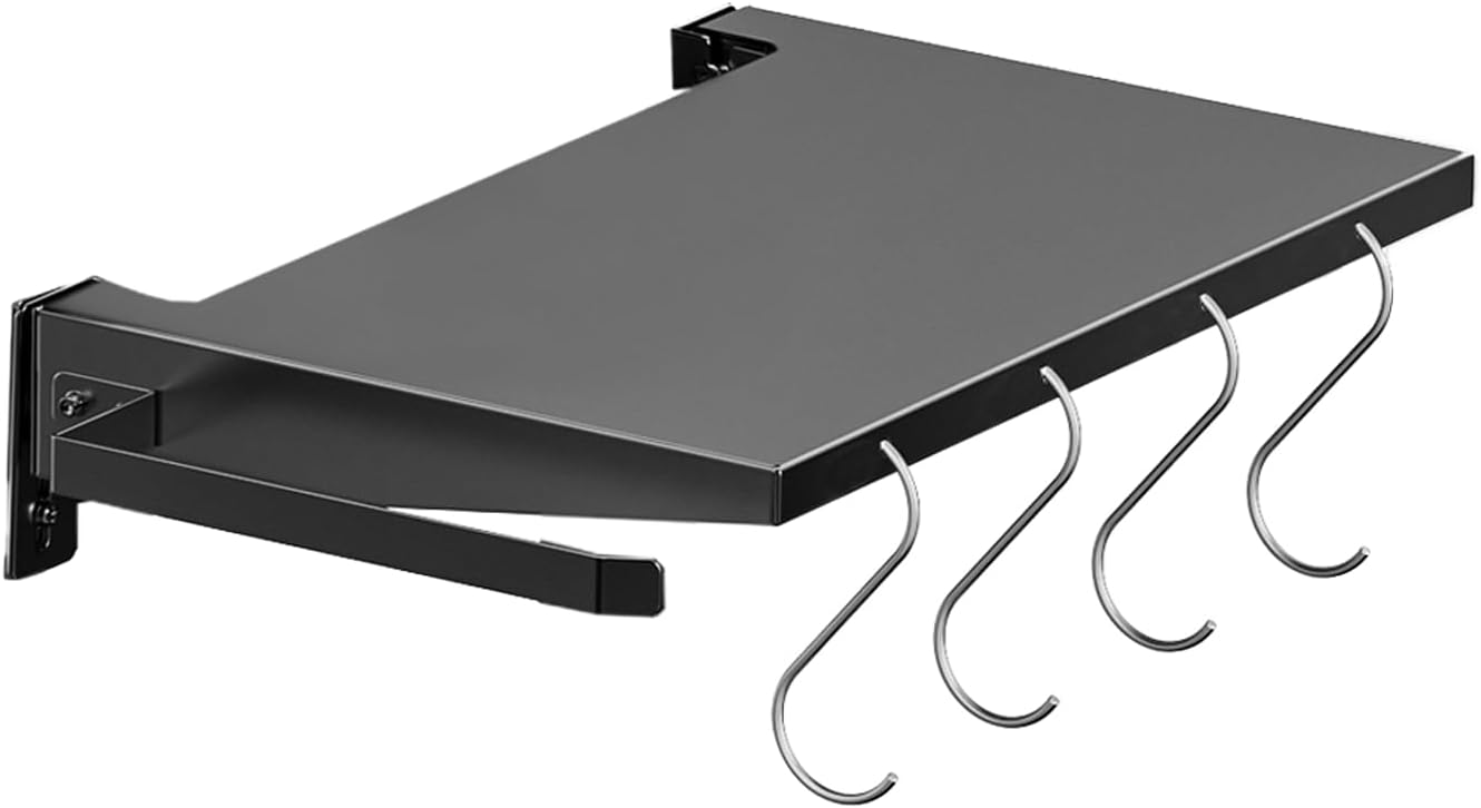 Estante plegable Blackstone 28pulg con ganchos