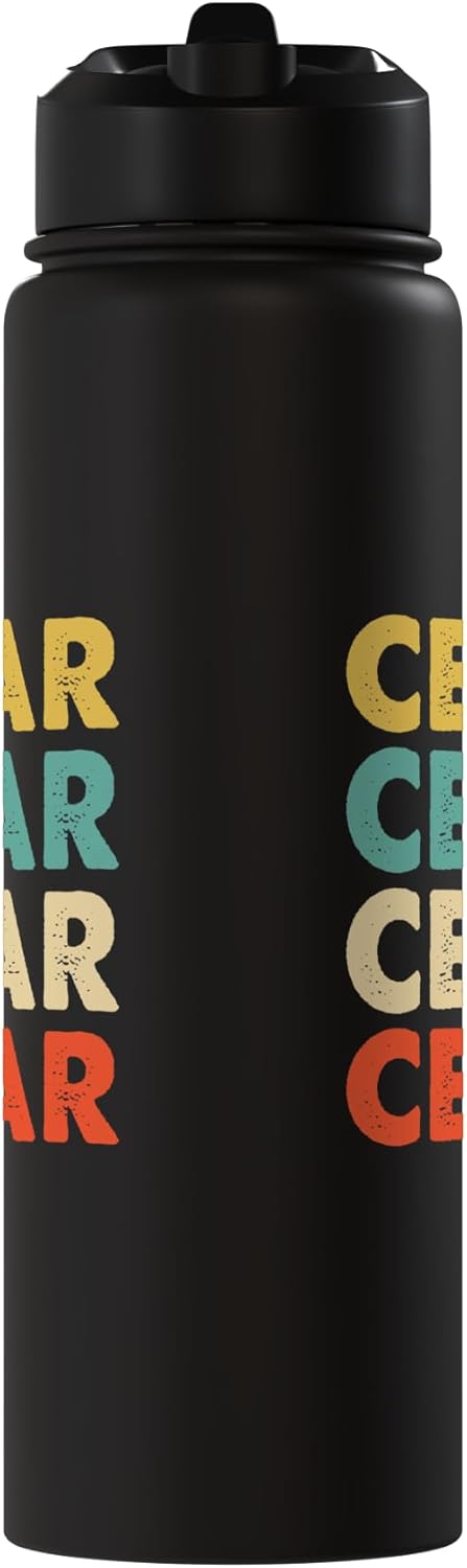 Botella de agua acero inoxidable Cesar Name