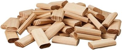 Espigas madera haya comp Domino 80 pzas
