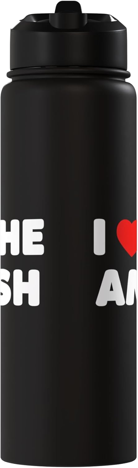 Botella agua acero inox aislada Amish Pride