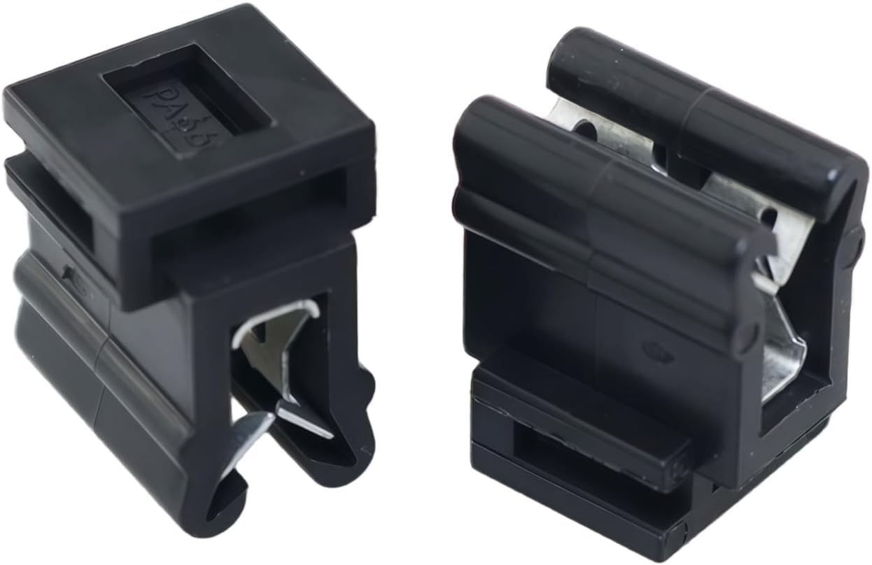 20 Clips Amarre Cables Ventana Techo Corredizo Acero HM76