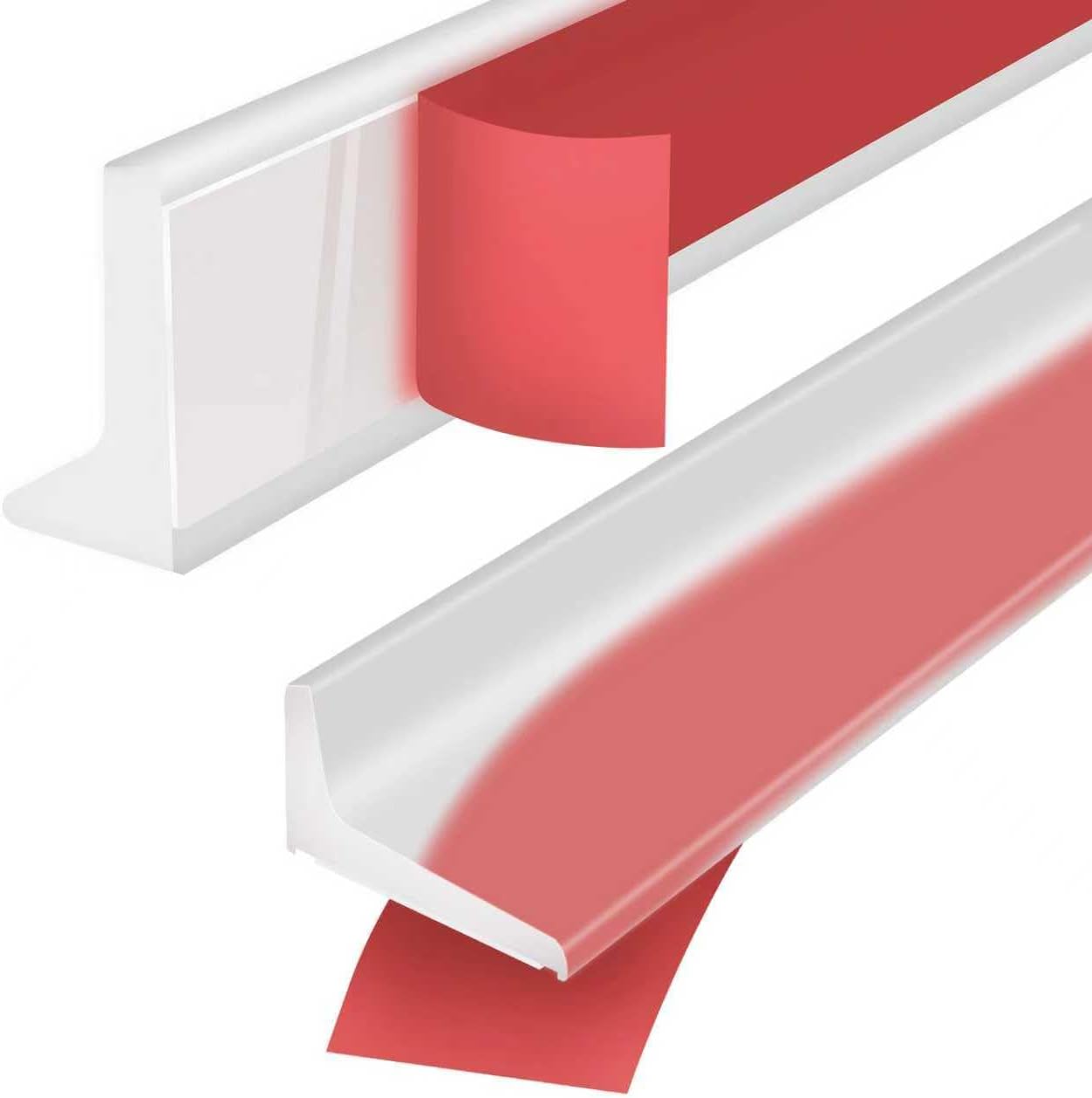 Sellador puerta ducha silicona 78pulg impermeable