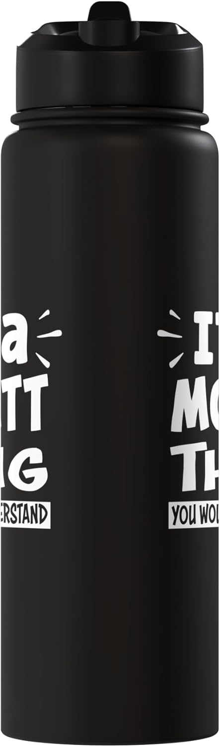 Botella de agua acero inoxidable aislada Monett Lovers