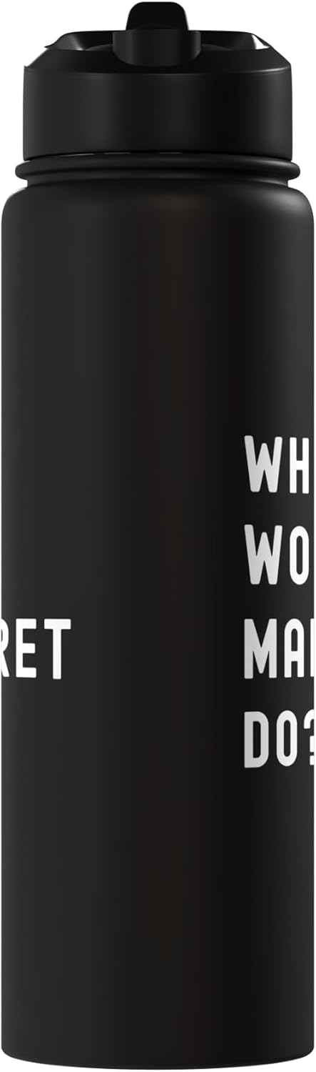 Bottella de agua aislada acero inoxidable What Would Margaret Do