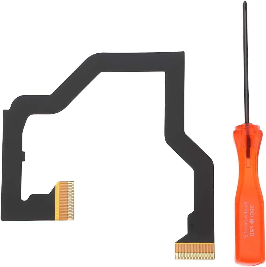 Placa conector pantalla LCD con destornillador para Nintendo DS
