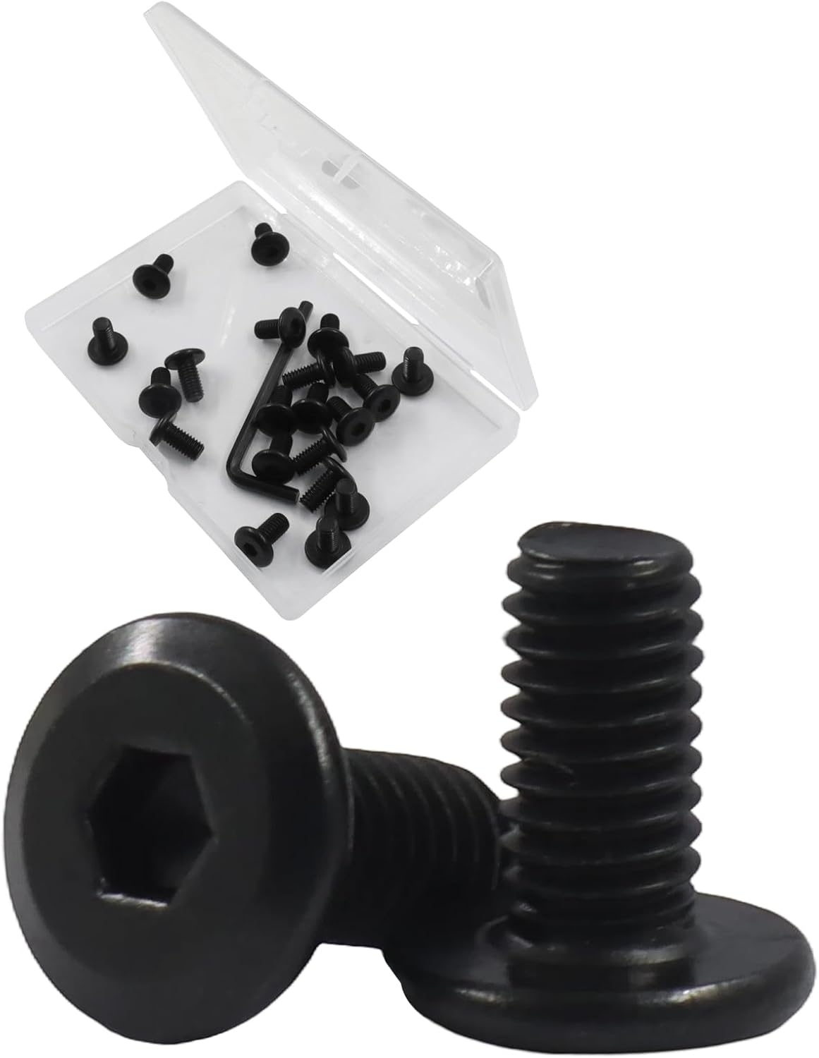 Pack 20 tornillos M6x12mm acero inox cabeza hexagonal