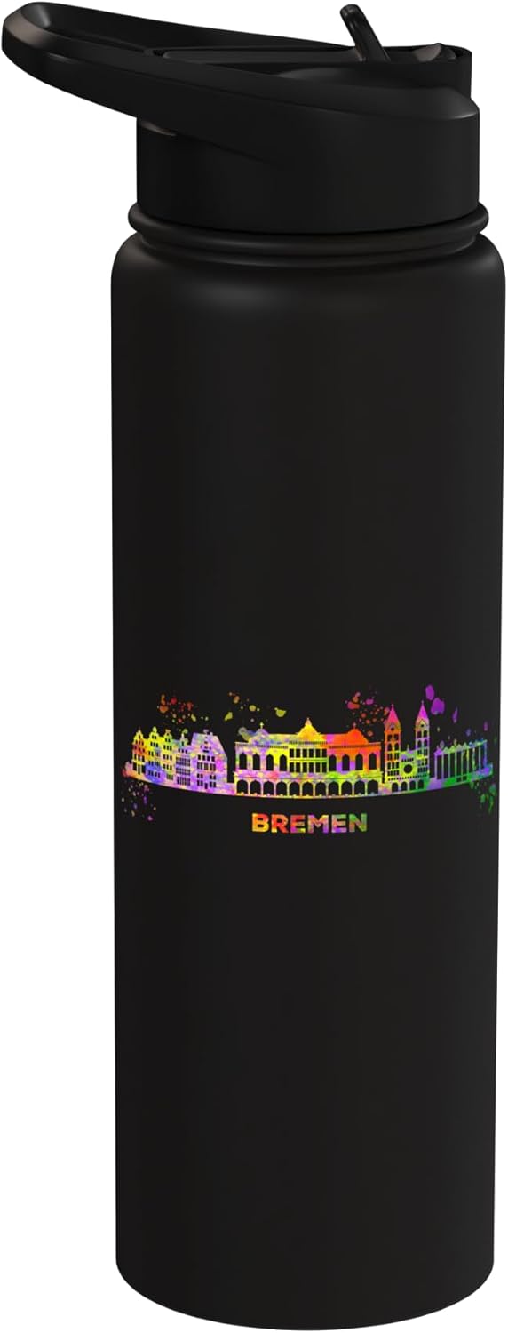 Botella de agua acero inoxidable insulada Bremer Skyline Bremen