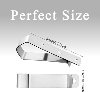 20 Pzas Clip Abridor Puerta Garaje Accesorio Universal Acero Inox