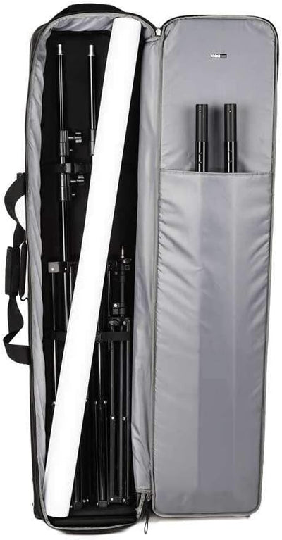 Caja equipo iluminación profesional color negro XL