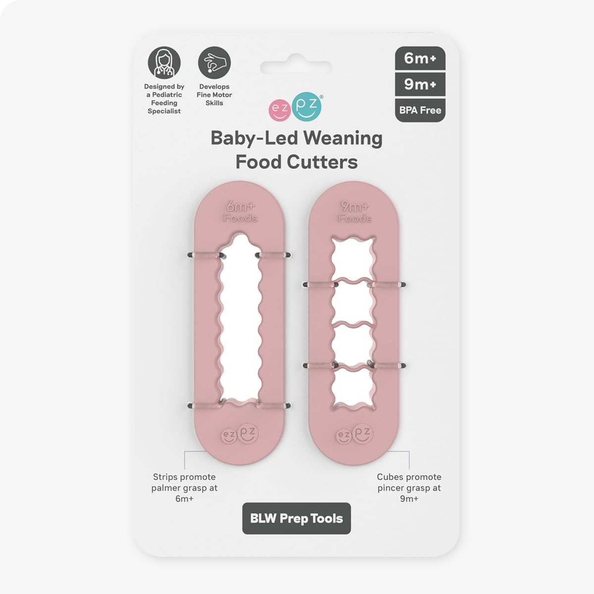Cuchara pequena de silicona para bebés paquete de 2