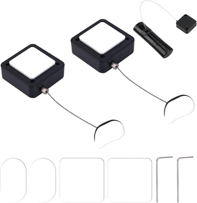 2 Correas Retráctiles Control Remoto Ajustables 6.56pies