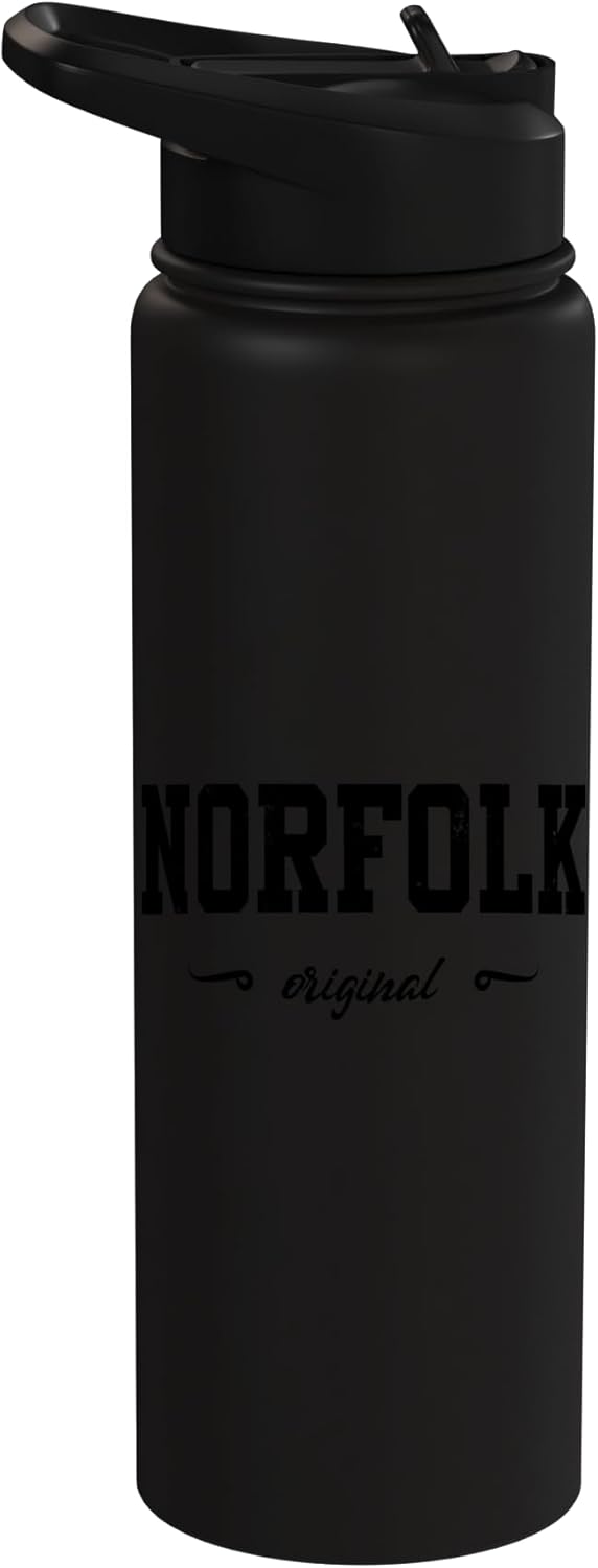 Botella agua acero inox aislada Norfolk Design