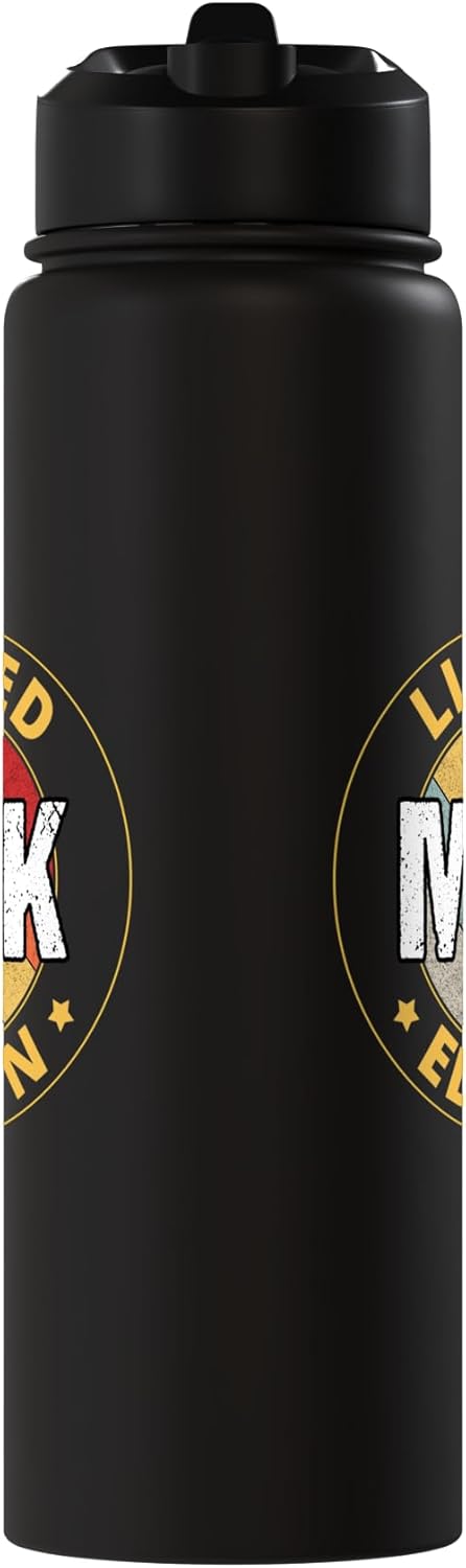 Botella de agua aislada de acero inoxidable Mick Name