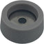 Pies parachoques poliuretano 1.5pulg gris set 4