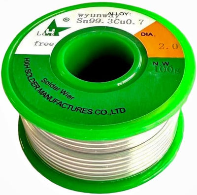 Alambre soldadura Sn99.3 Cu0.7 0.079pulg