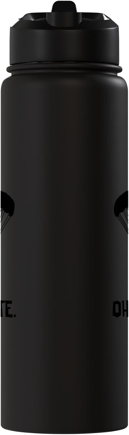 Botella de agua aislada de acero inoxidable para juguete de paracaidismo