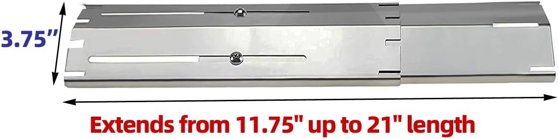 Placas térmicas acero inox ajustables 11.75-21pulg