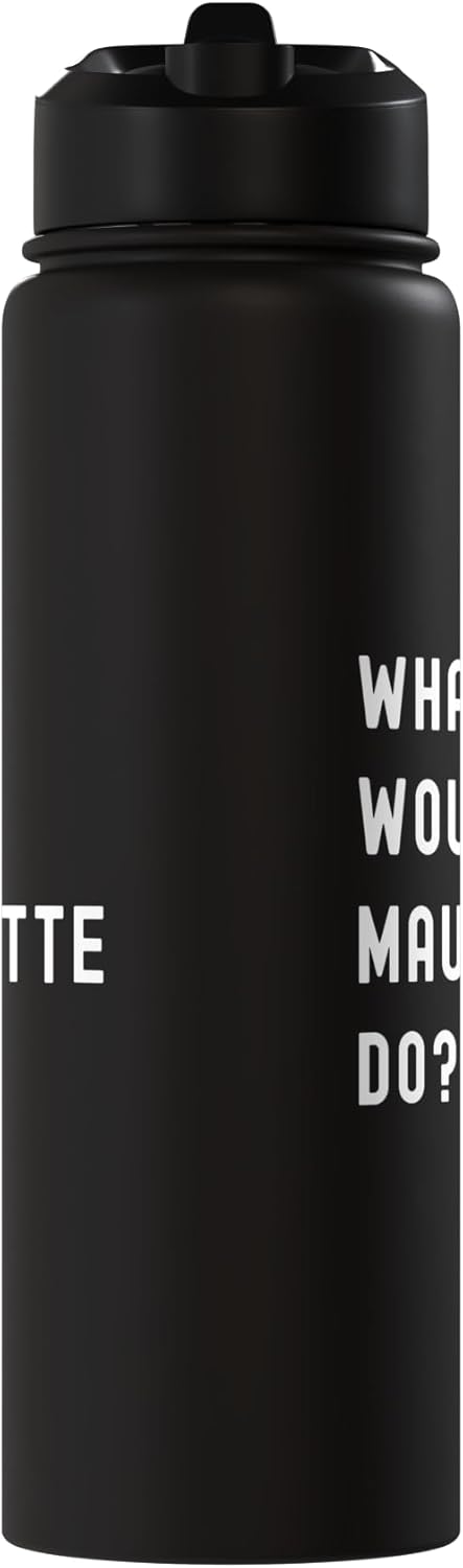 Botella agua acero inox aislada What Would Mauricette Do
