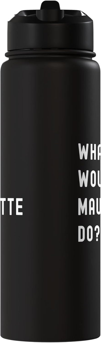Botella agua acero inox aislada What Would Mauricette Do