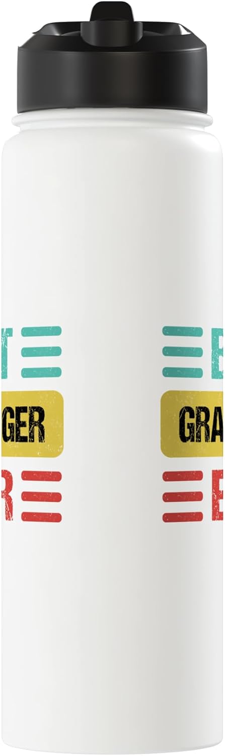 Botella de agua aislada de acero inoxidable Gravedigger