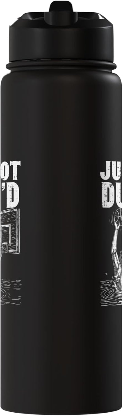 Botella de agua aislada para hombres y niños cristianos con logo de Jesus