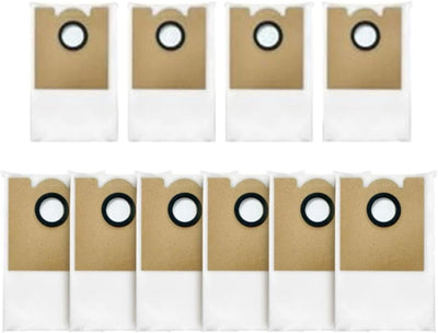10 Bolsas Polvo Repuesto para Robot Aspirador Lefant